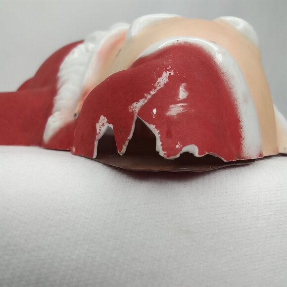 MCM Christmas Luminary Tree Top Wall Plaque Santa-Glo Noma Made In The USA 1950s - Picture 15 of 16